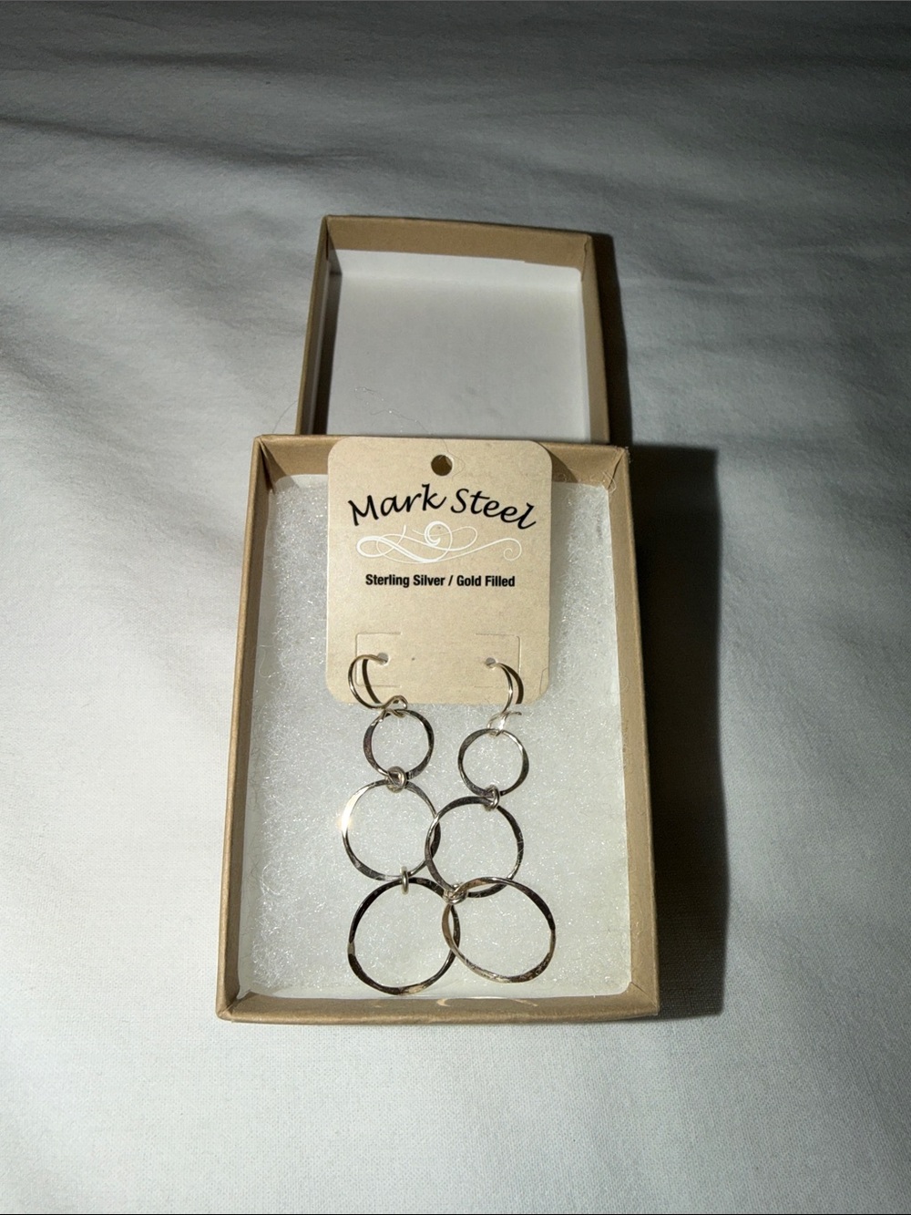 Mark Steel Earrings